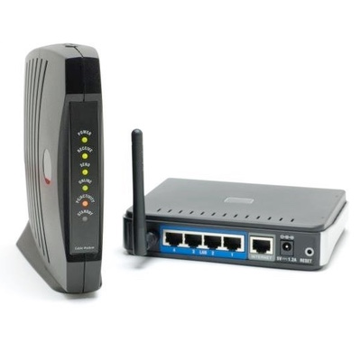 Modem en router